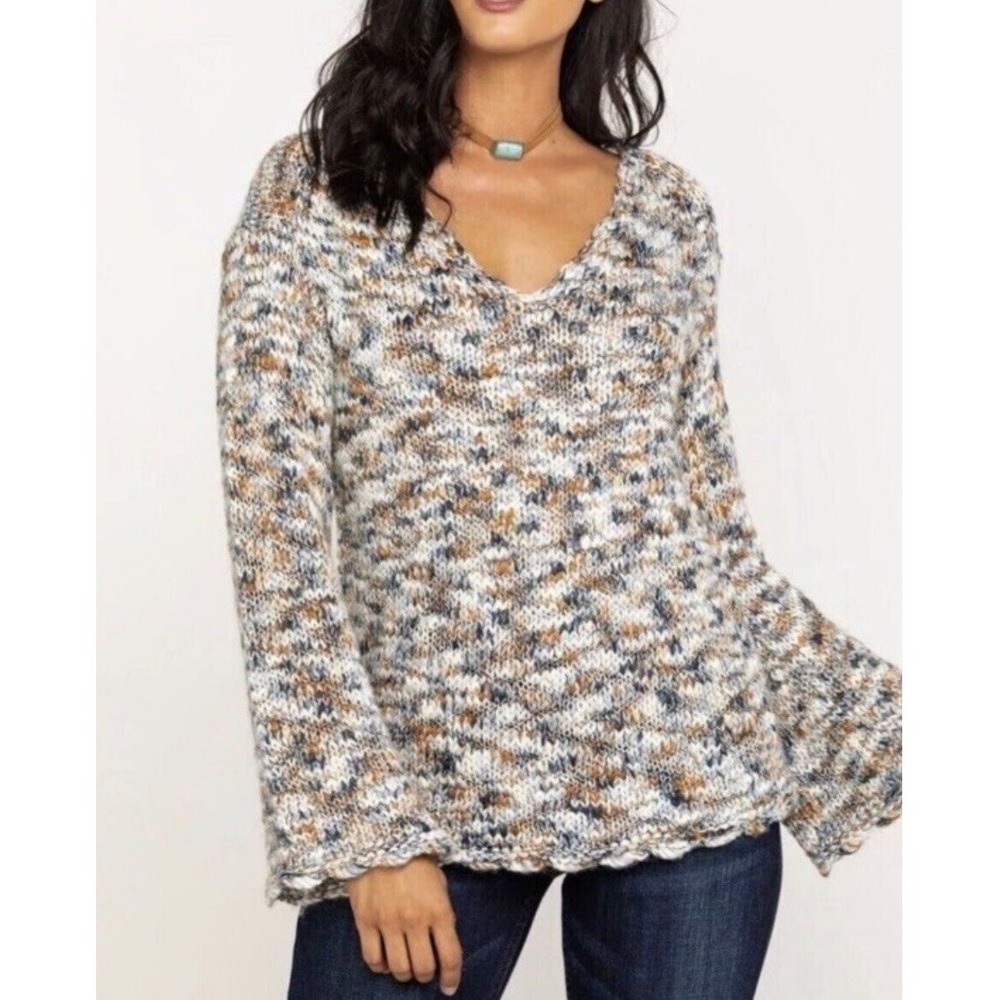 Idyllwind Miranda Lambert Wool blend Sweater Size XS Multi Color KnitIdyllwind